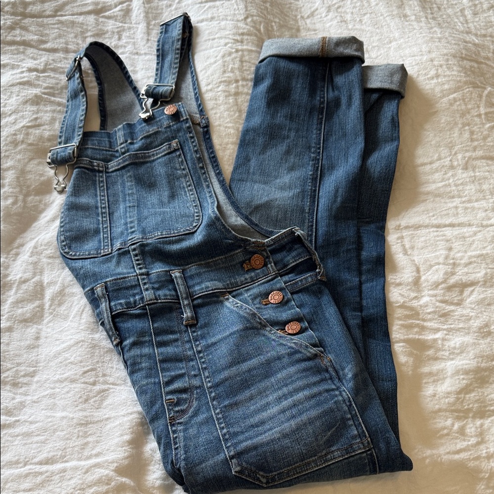 Madewell Blue Denim Overalls - Size XS